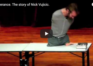 Perseverance. The story of Nick Vujicic.